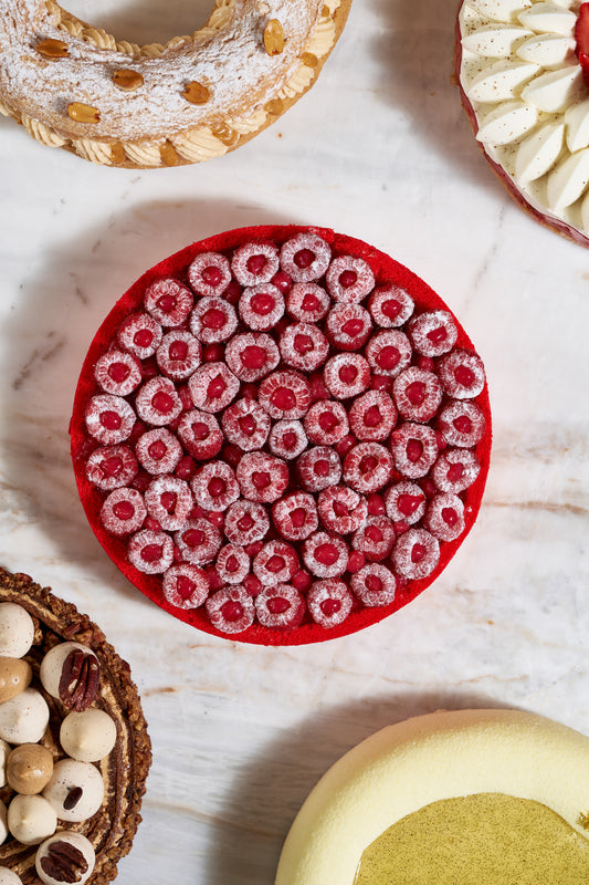 Tort Charlotte aux framboises