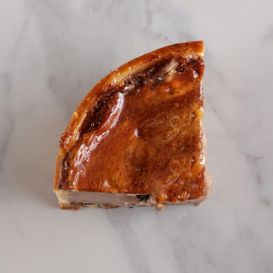 Flan tonka et marbre ¼