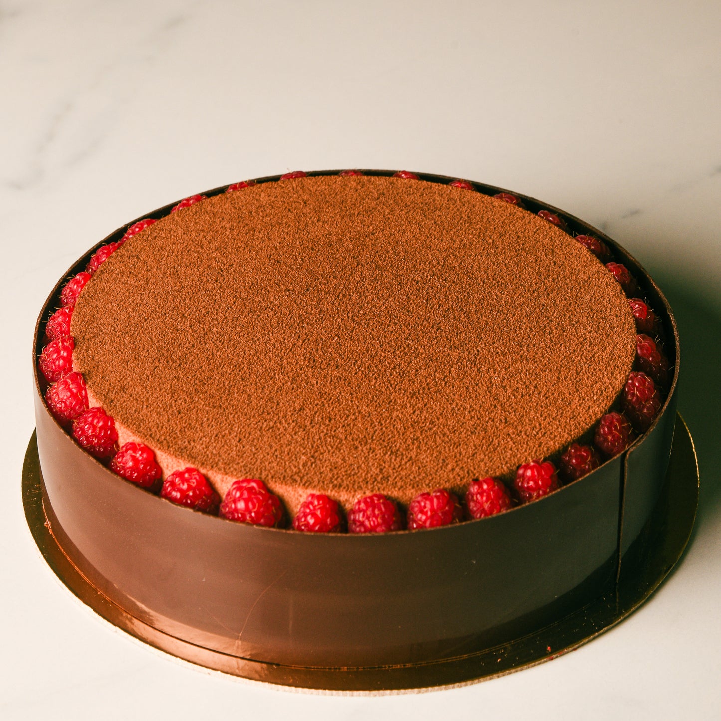 Tort Croustillant Chocolat et Framboise