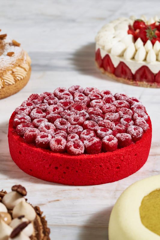 Tort Charlotte aux framboises
