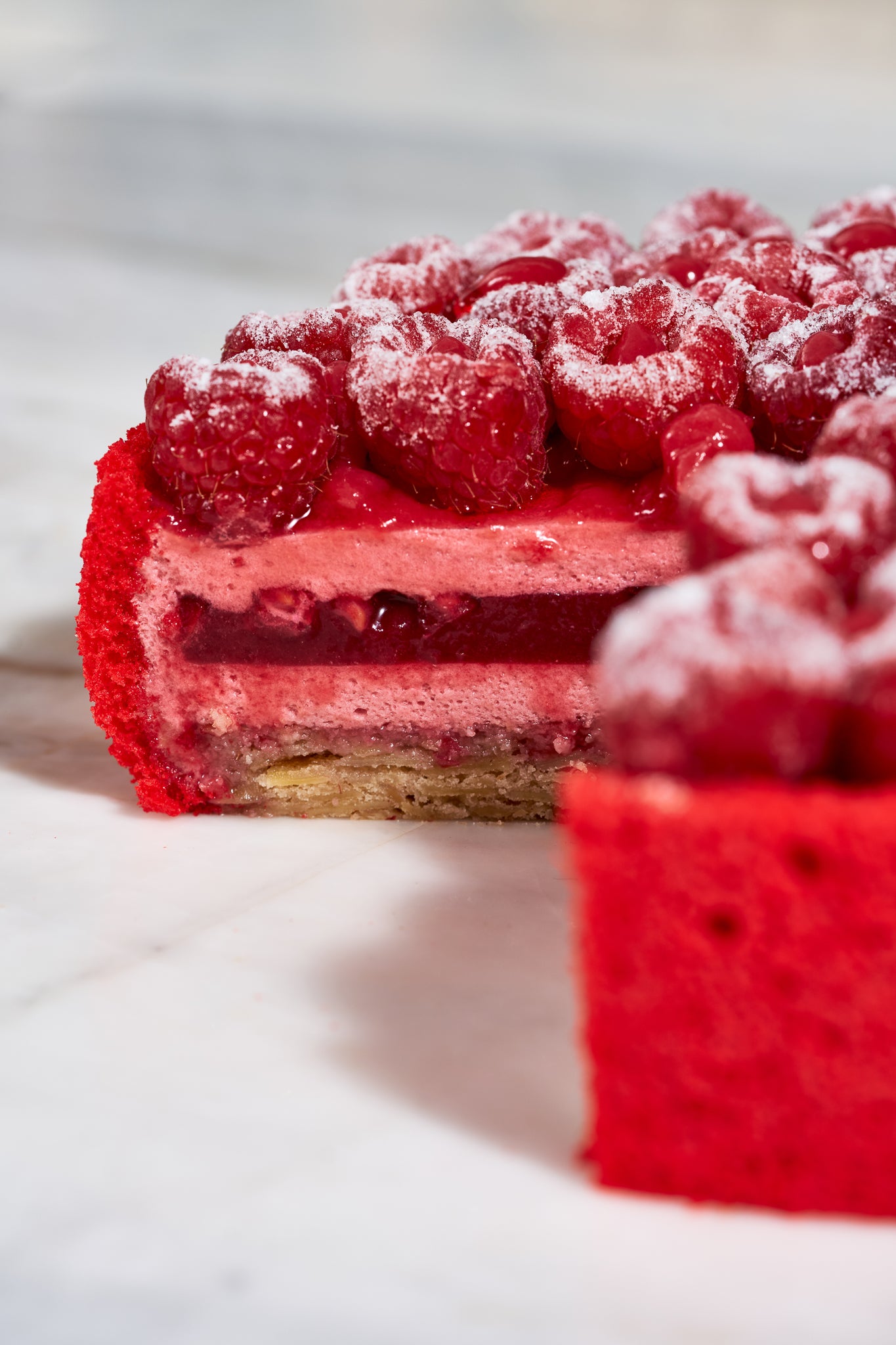 Tort Charlotte aux framboises