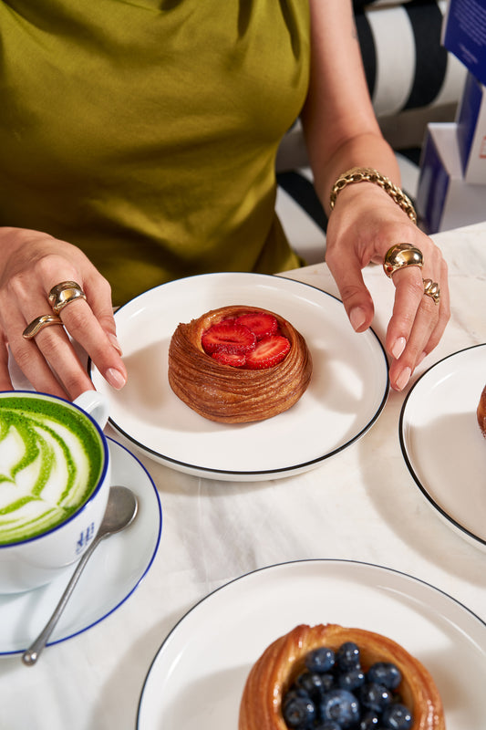 Feuilleté aux fraises