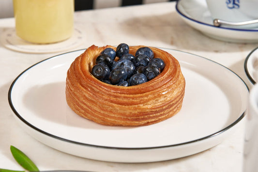 Feuilleté aux myrtilles