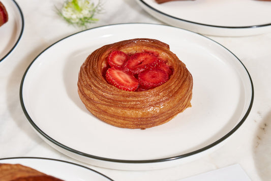 Feuilleté aux fraises