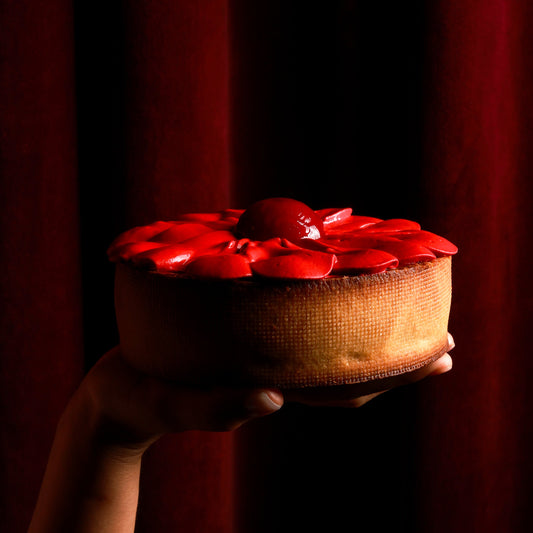 Flan framboise