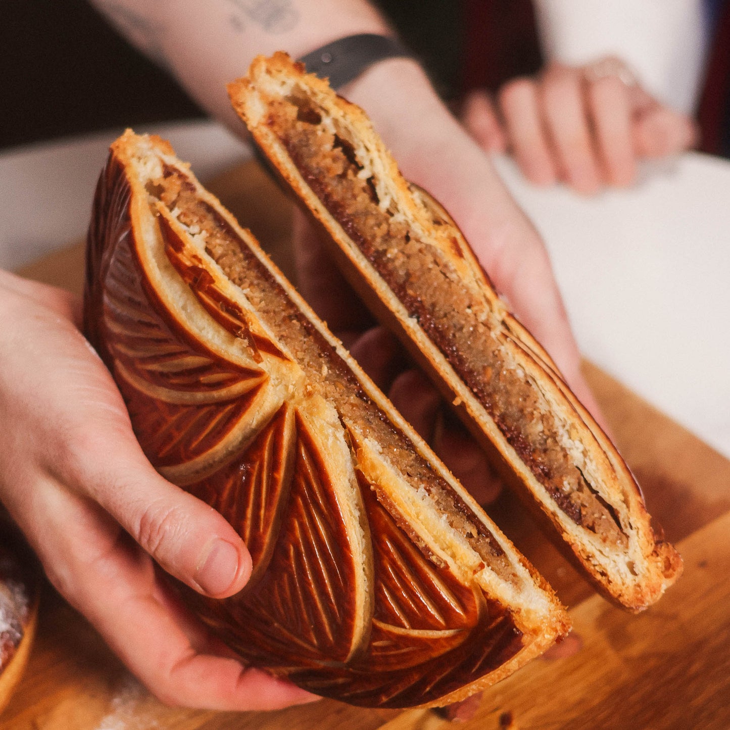 Galette aux noisettes