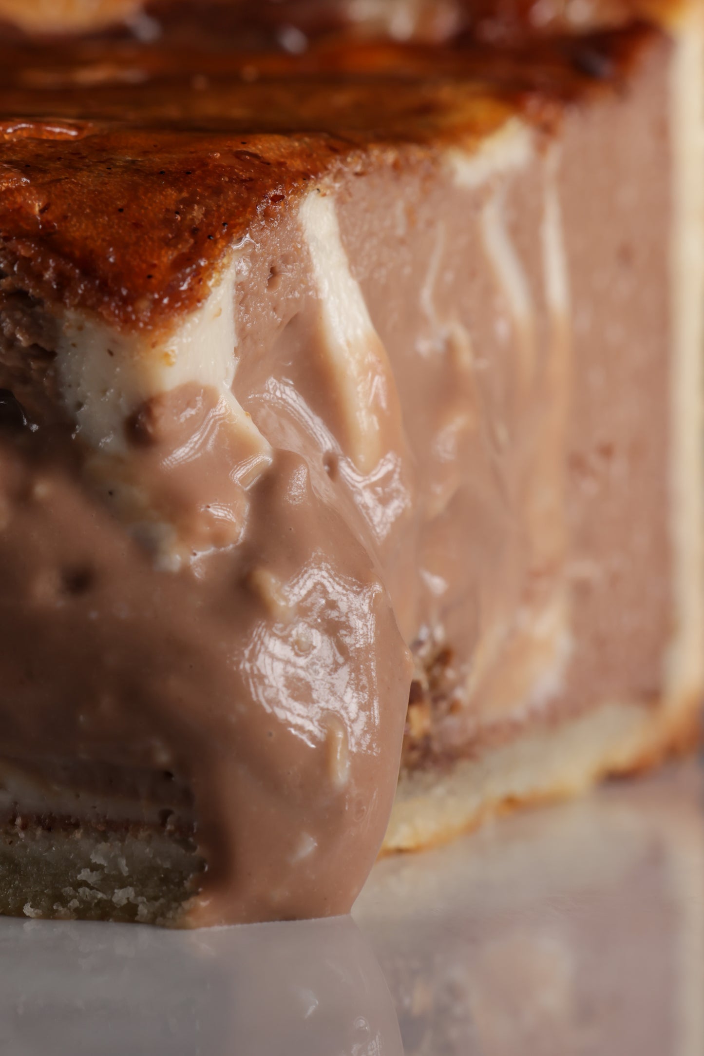 Flan tonka et marbre