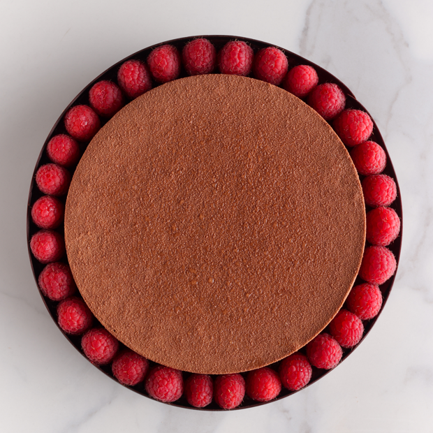 Tort Croustillant Chocolat et Framboise