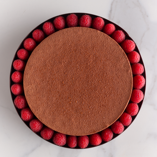 Tort Croustillant Chocolat et Framboise