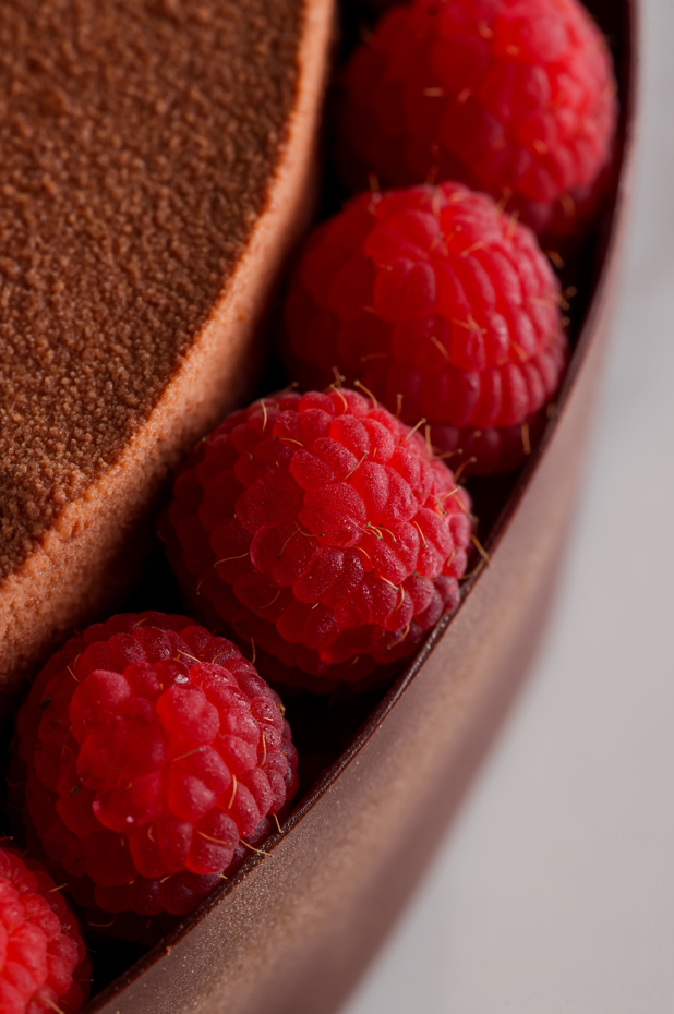 Tort Croustillant Chocolat et Framboise