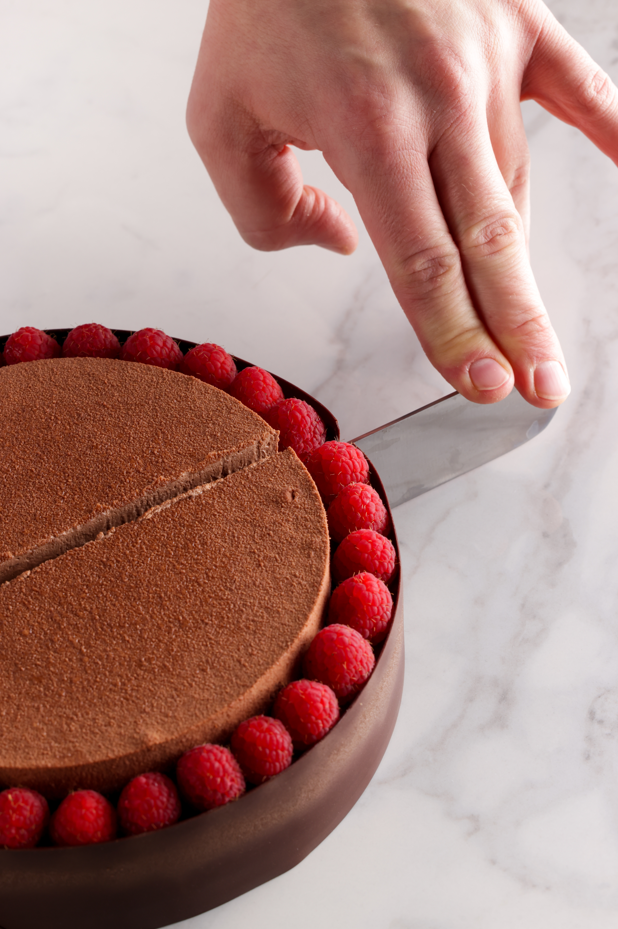 Tort Croustillant Chocolat et Framboise