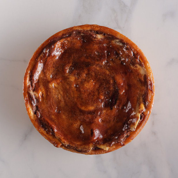 Flan tonka et marbre