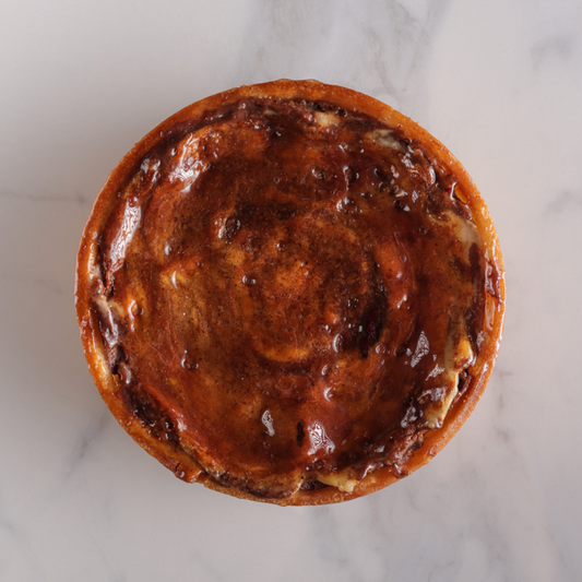 Flan tonka et marbre