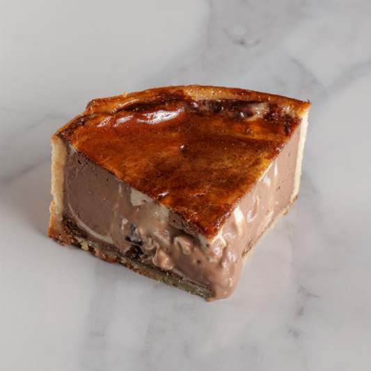 Flan tonka et marbre ¼