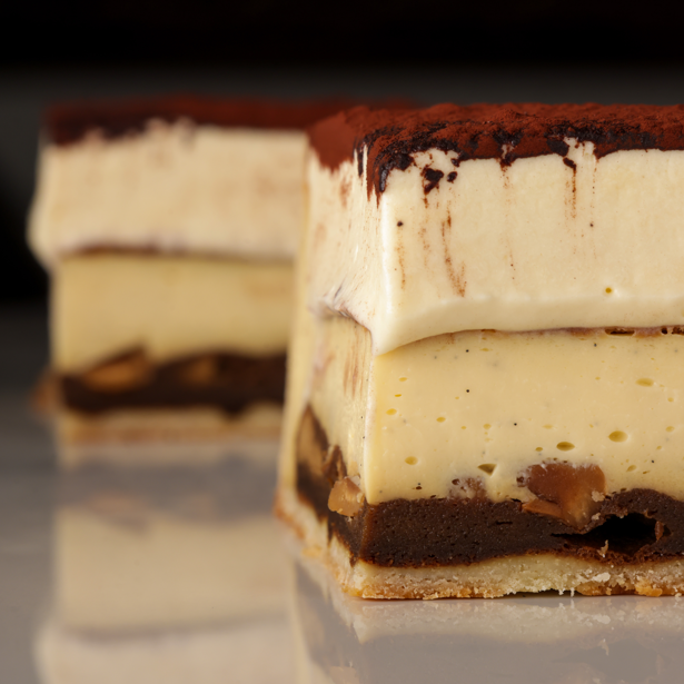 Flan tiramisu 1/6